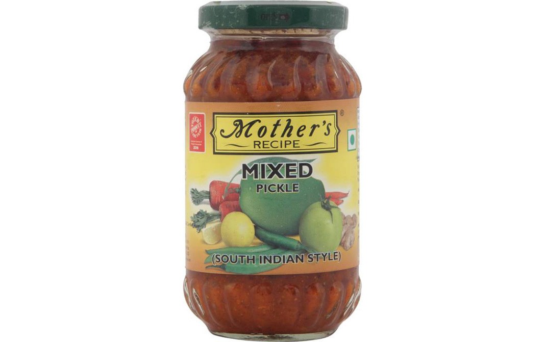 Mother's Recipe Mixed Pickle (South Indian Style)   Glass Jar  300 grams